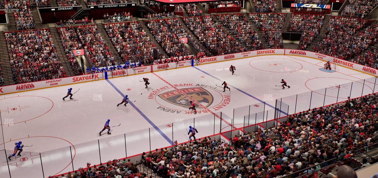 Amerant Bank Arena - Section Club 20 Seat View