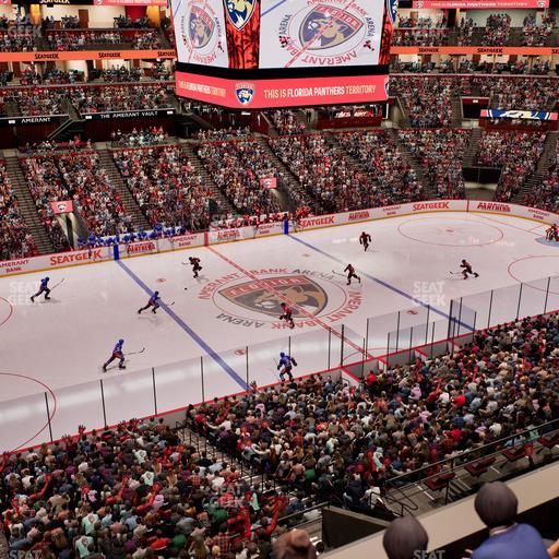 Amerant Bank Arena - Section Club 20 Seat View