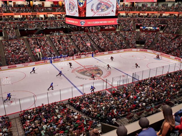 Amerant Bank Arena - Section Club 20 Seat View