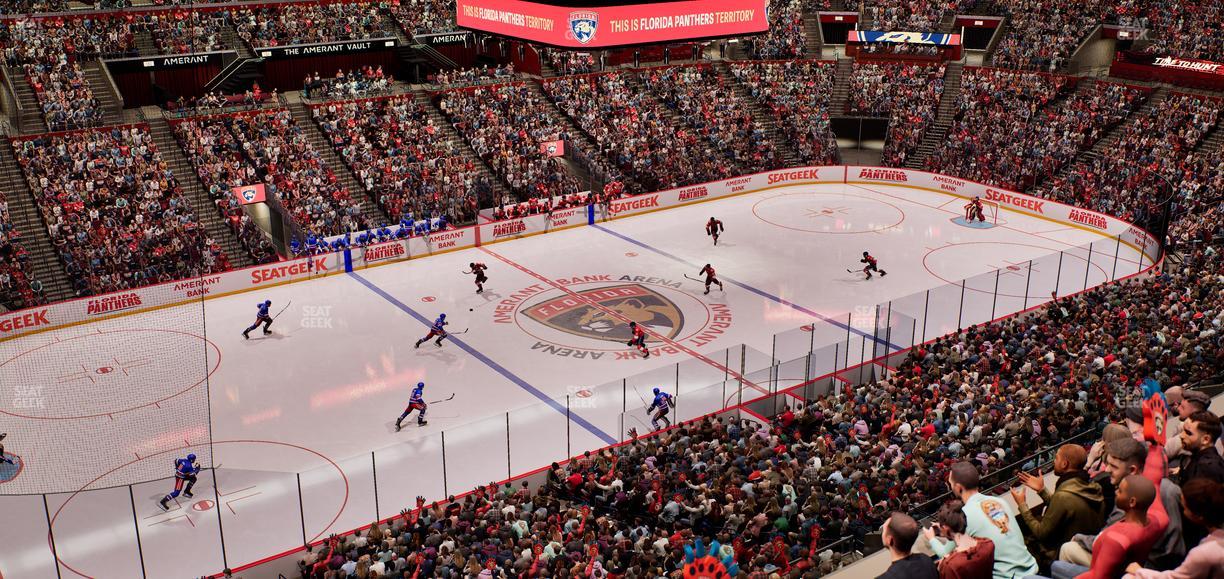 Amerant Bank Arena - Section Club 21 Seat View