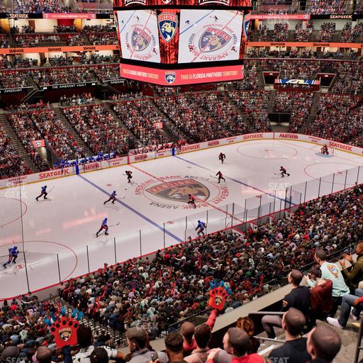 Amerant Bank Arena - Section Club 21 Seat View