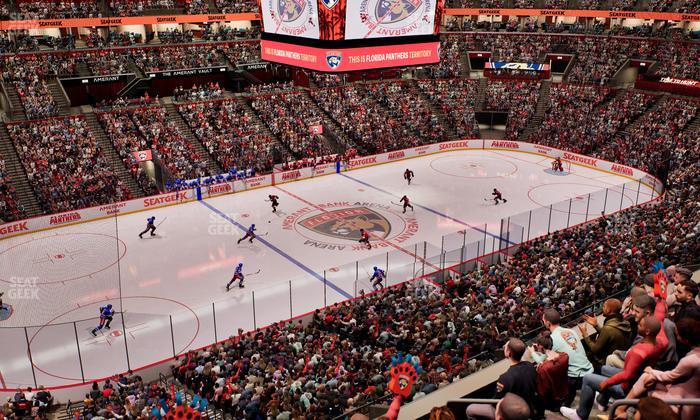 Amerant Bank Arena - Section Club 21 Seat View