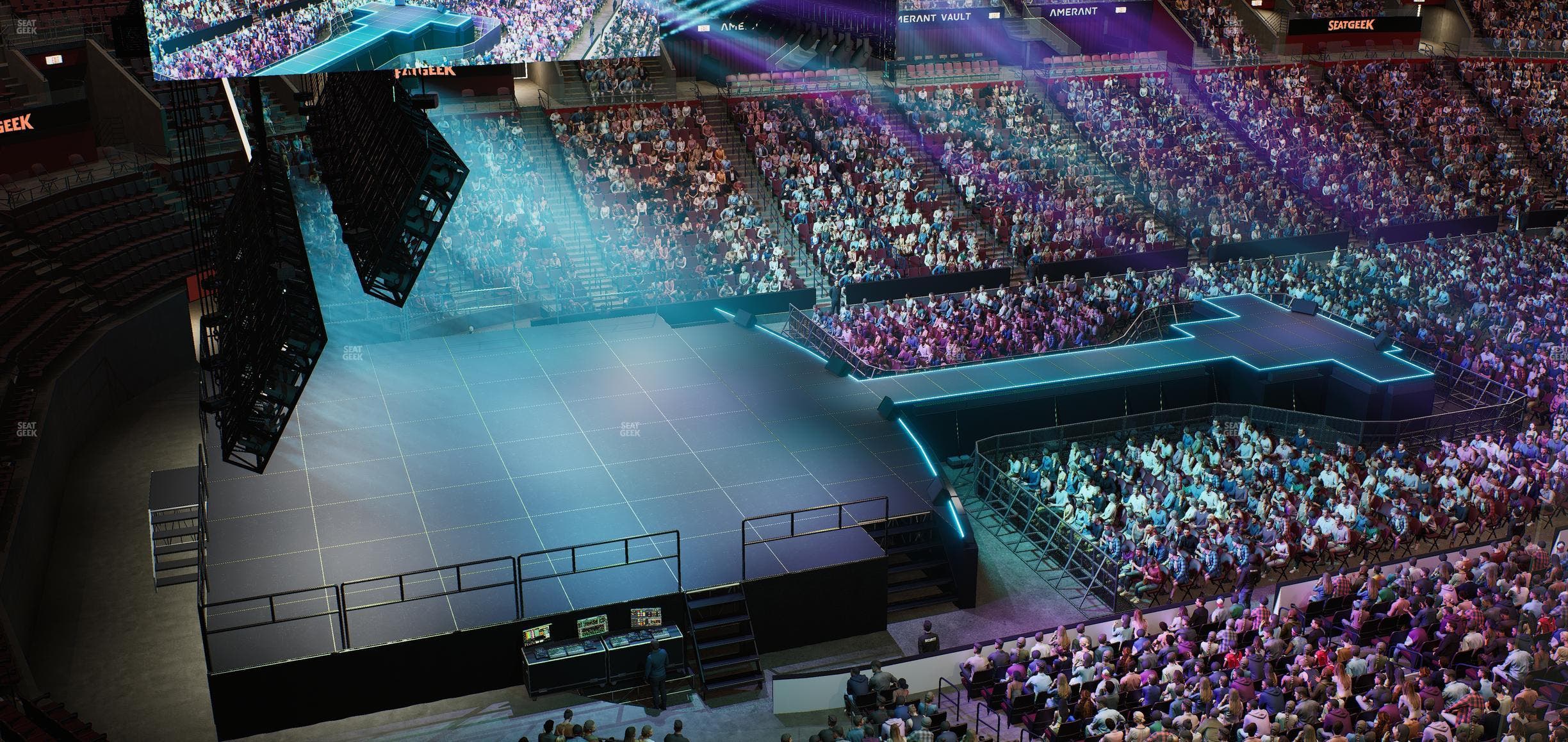Amerant Bank Arena - Section Club 22 Seat View