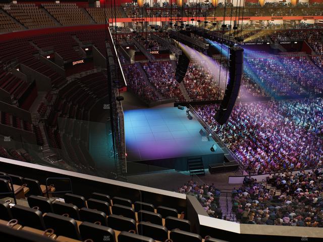 Amerant Bank Arena - Section Club 22 Seat View Amerant Bank Arena - Section Club 22 Seat View