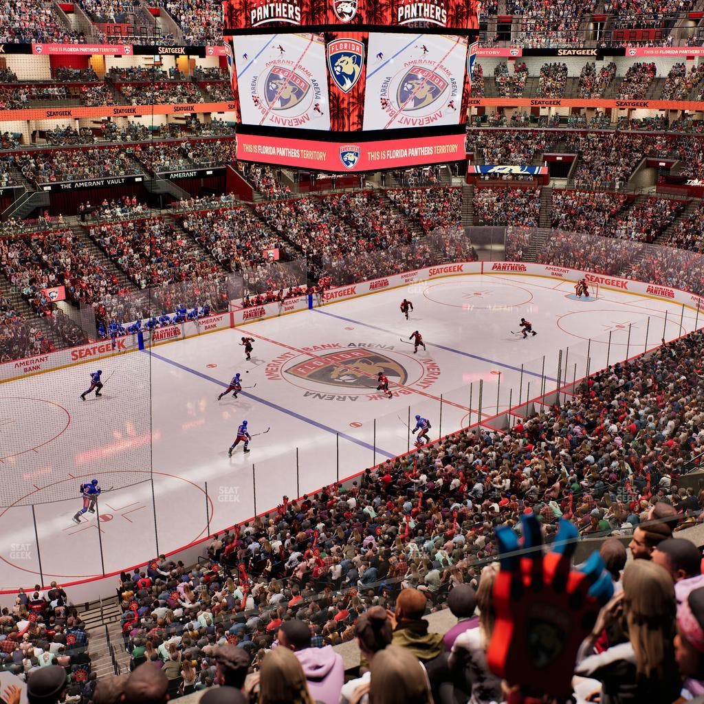 Amerant Bank Arena - Section Club 22 Seat View