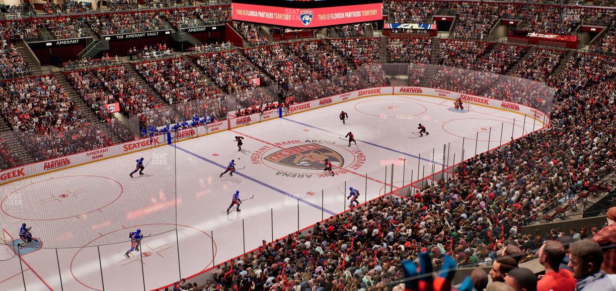 Amerant Bank Arena - Section Club 22 Seat View