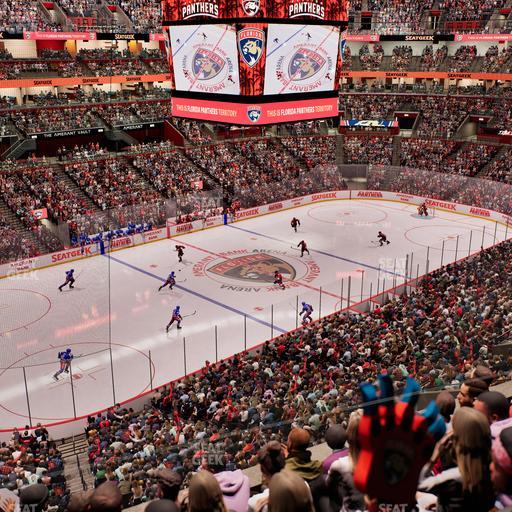 Amerant Bank Arena - Section Club 22 Seat View