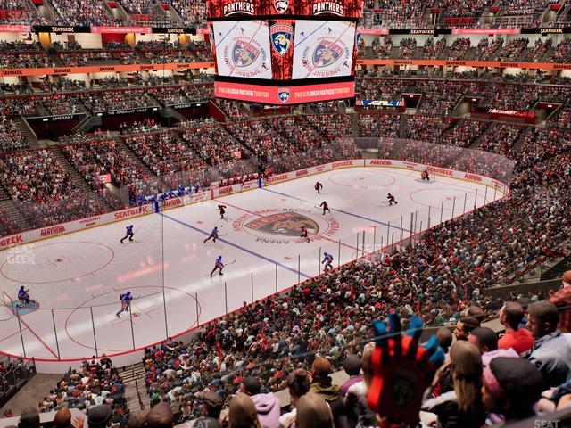 Amerant Bank Arena - Section Club 22 Seat View