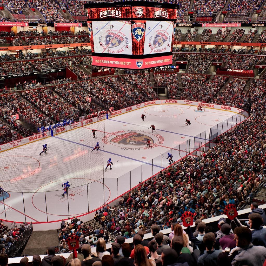 Amerant Bank Arena - Section Club 23 Seat View