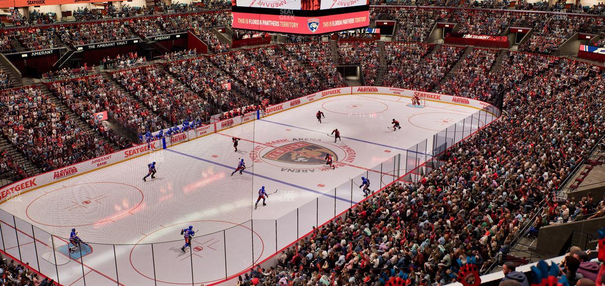 Amerant Bank Arena - Section Club 23 Seat View