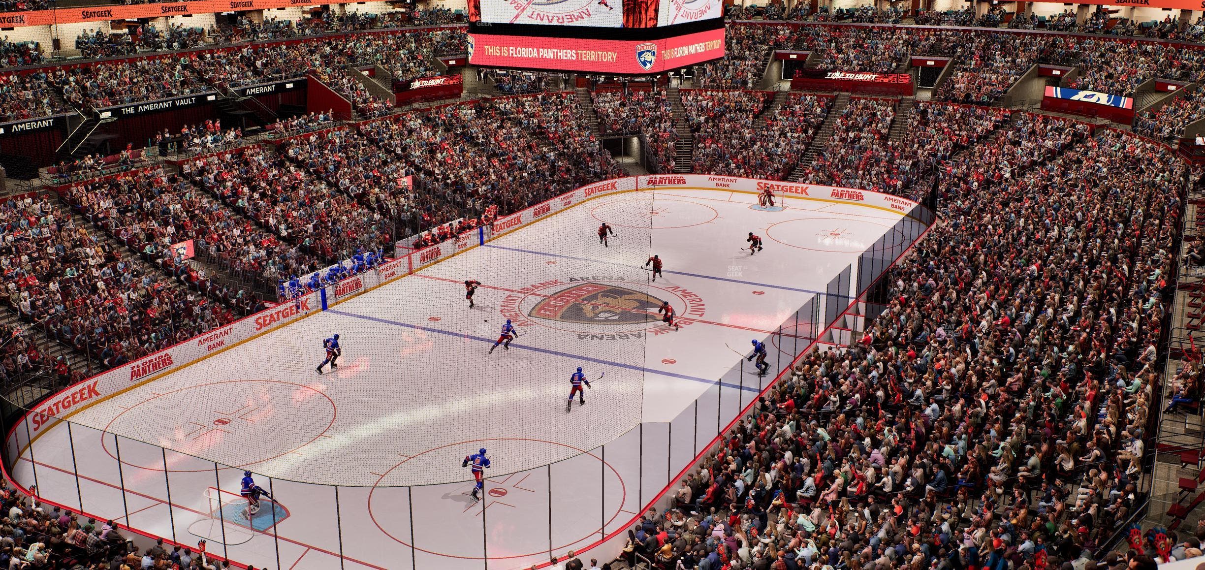 Amerant Bank Arena - Section Club 24 Seat View