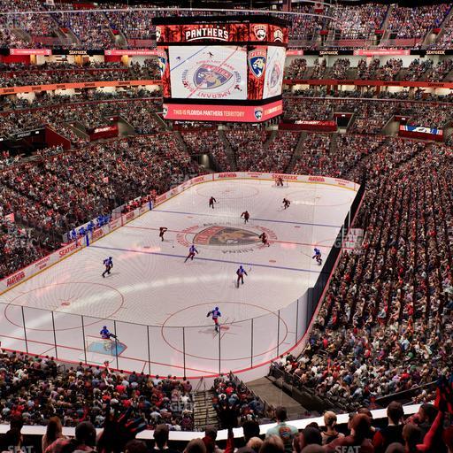 Amerant Bank Arena - Section Club 25 Seat View