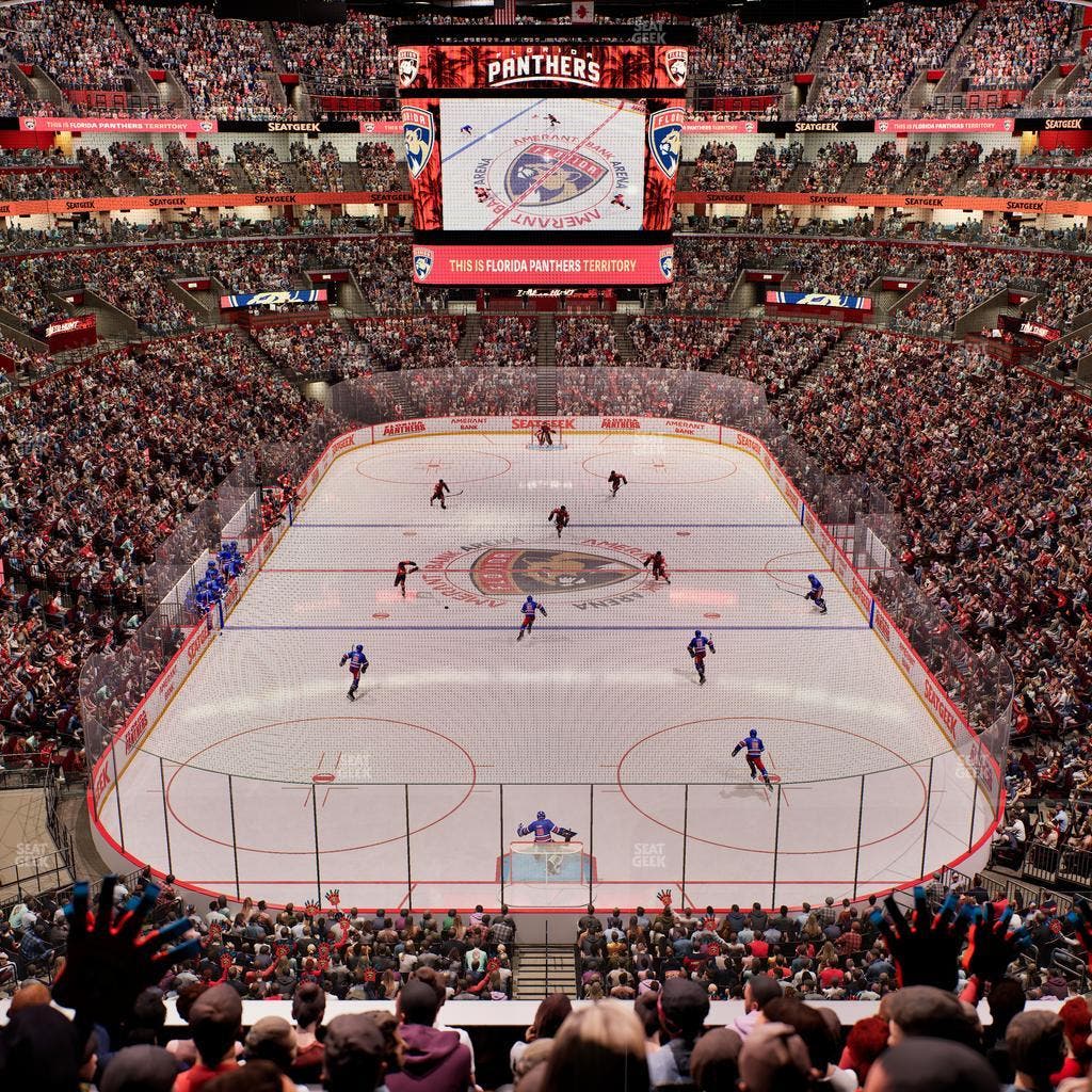 Amerant Bank Arena - Section Club 27 Seat View
