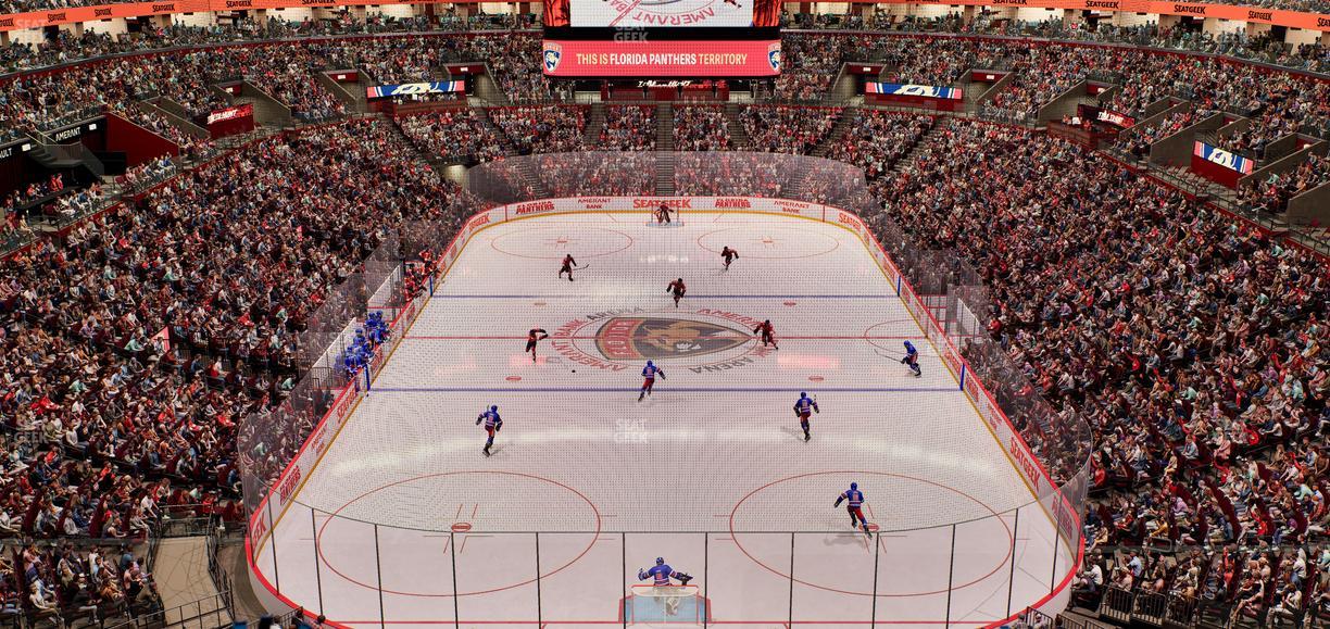 Amerant Bank Arena - Section Club 27 Seat View