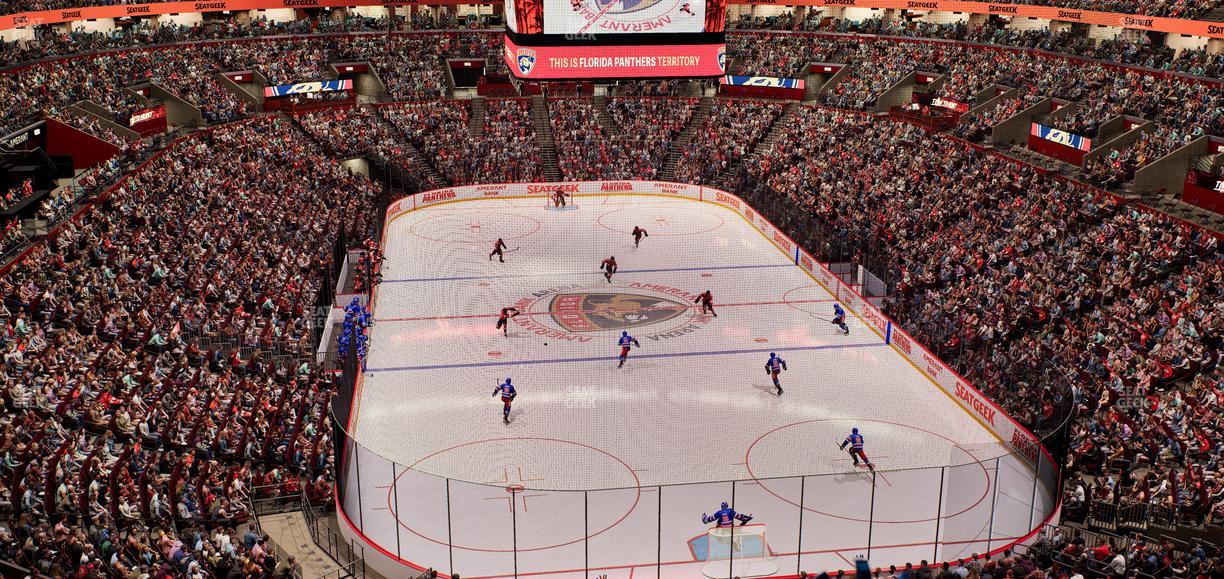 Amerant Bank Arena - Section Club 28 Seat View