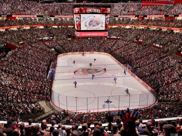 Amerant Bank Arena - Section Club 28 Seat View