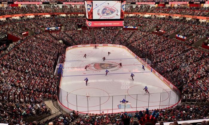 Amerant Bank Arena - Section Club 28 Seat View