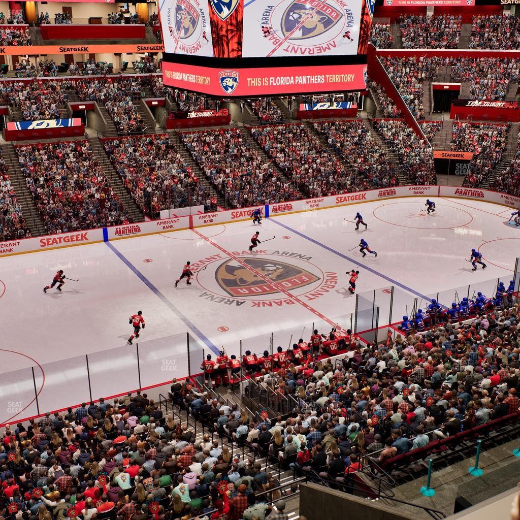 Amerant Bank Arena - Section Club 3 Seat View