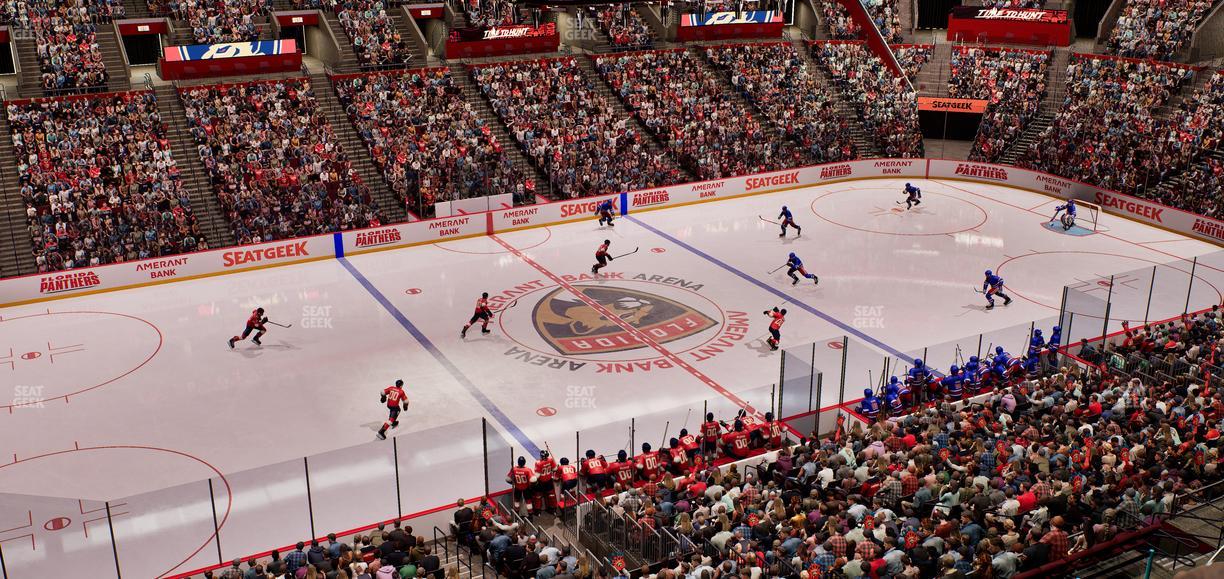 Amerant Bank Arena - Section Club 3 Seat View