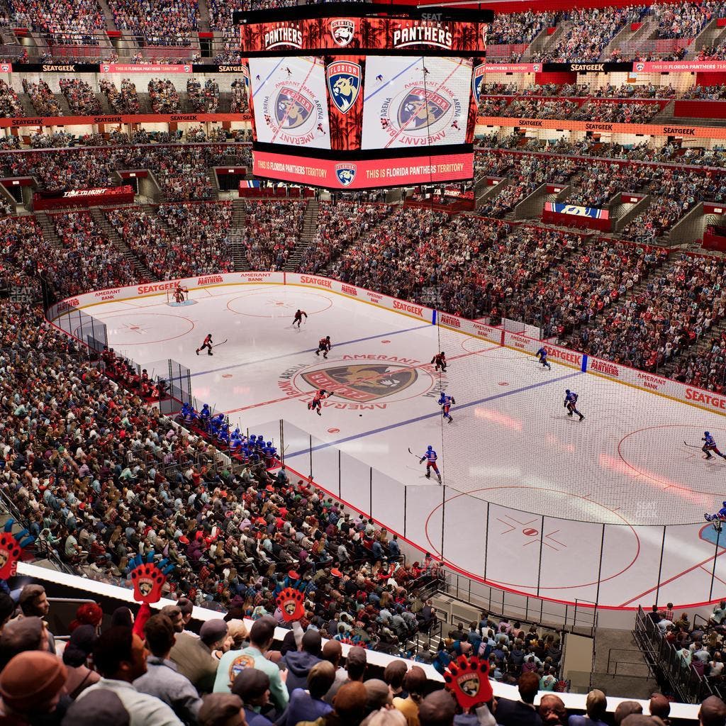 Amerant Bank Arena - Section Club 31 Seat View