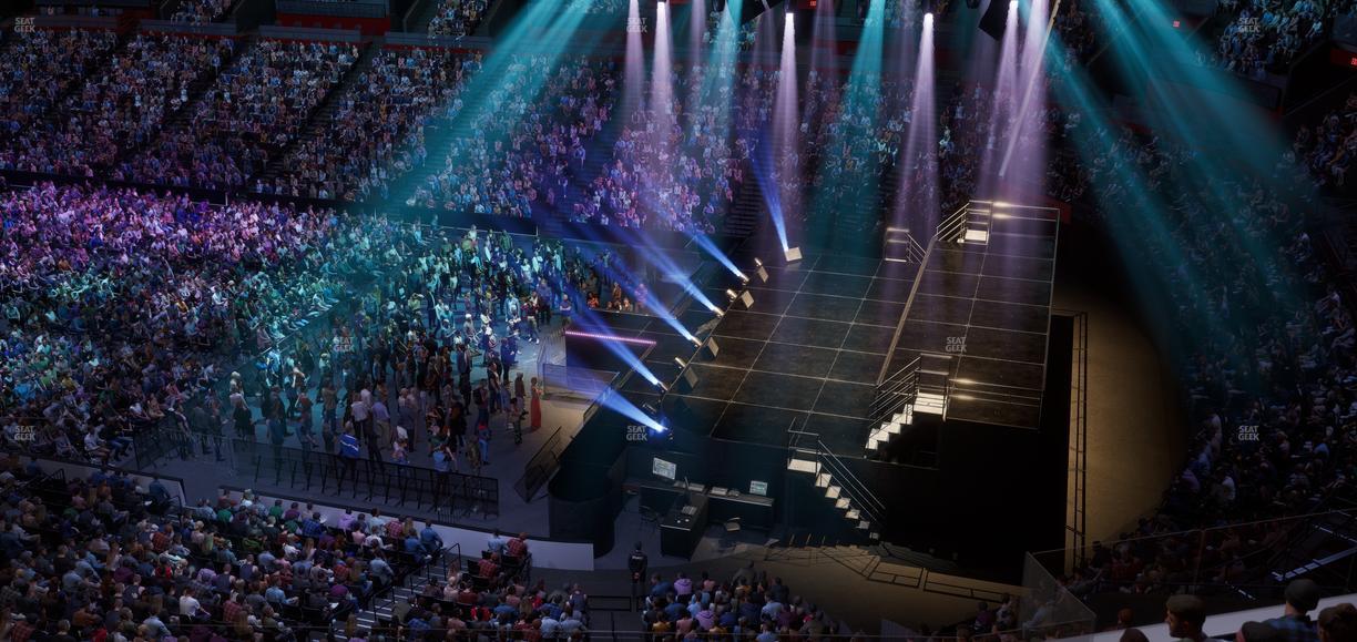 Amerant Bank Arena - Section Club 32 Seat View