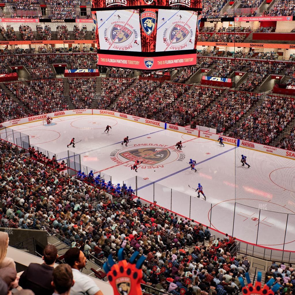 Amerant Bank Arena - Section Club 32 Seat View