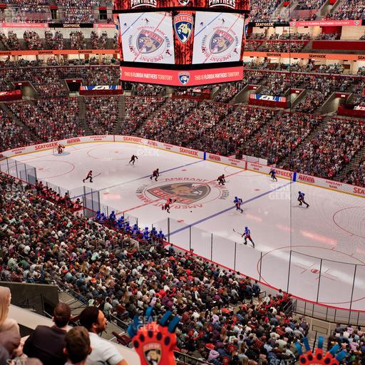 Amerant Bank Arena - Section Club 32 Seat View