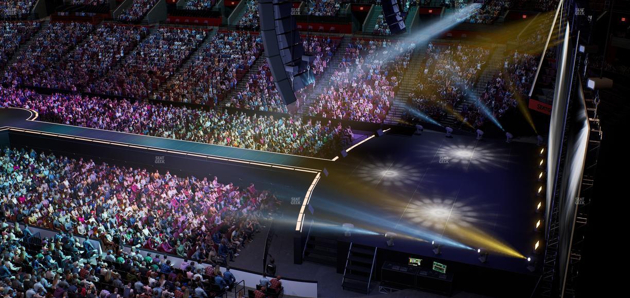 Amerant Bank Arena - Section Club 32 Seat View