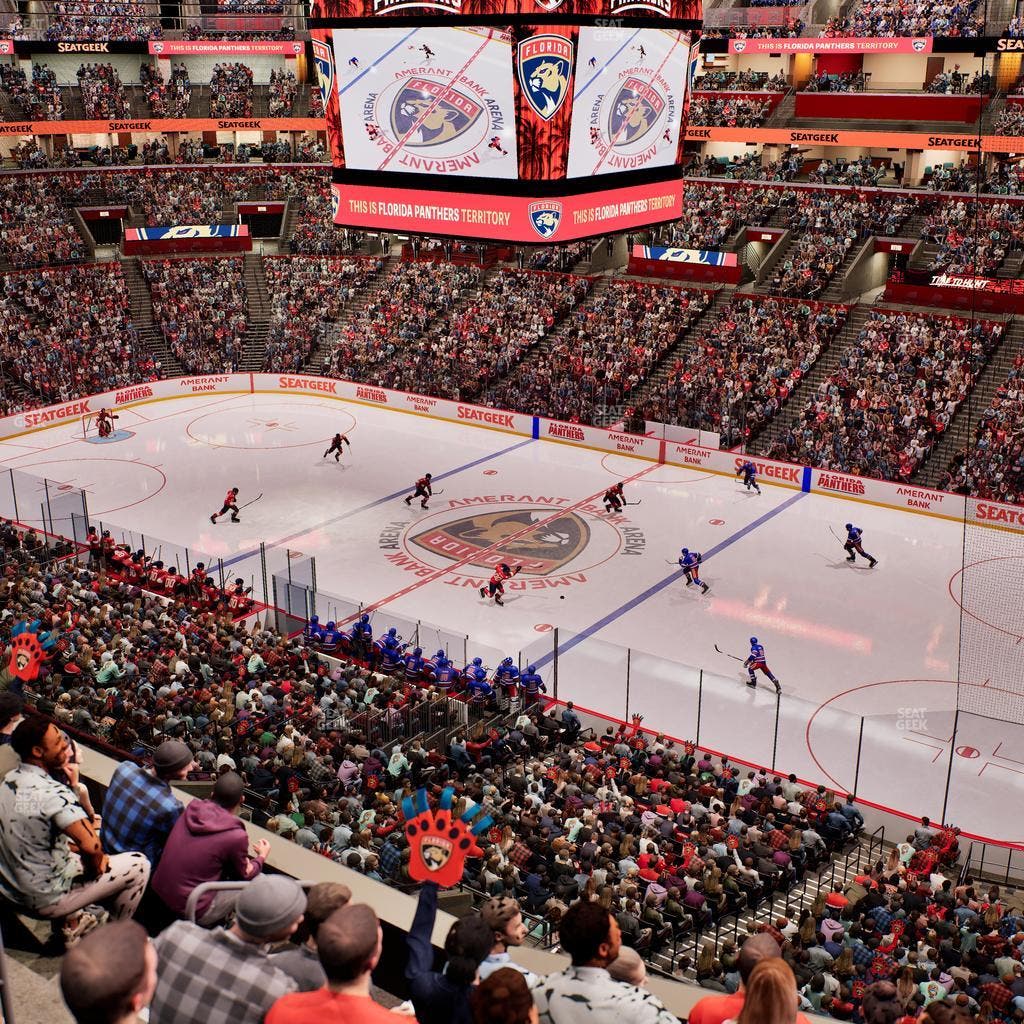 Amerant Bank Arena - Section Club 33 Seat View