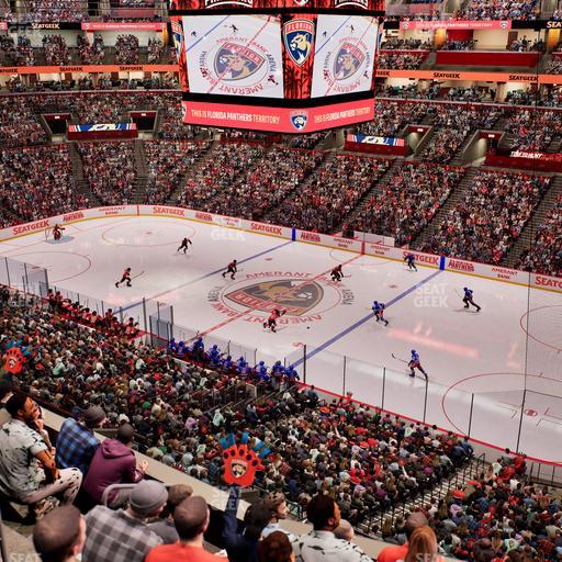 Amerant Bank Arena - Section Club 33 Seat View