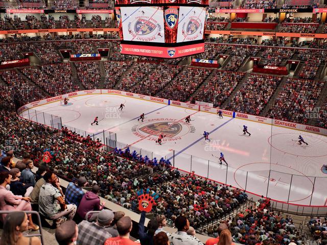 Amerant Bank Arena - Section Club 33 Seat View