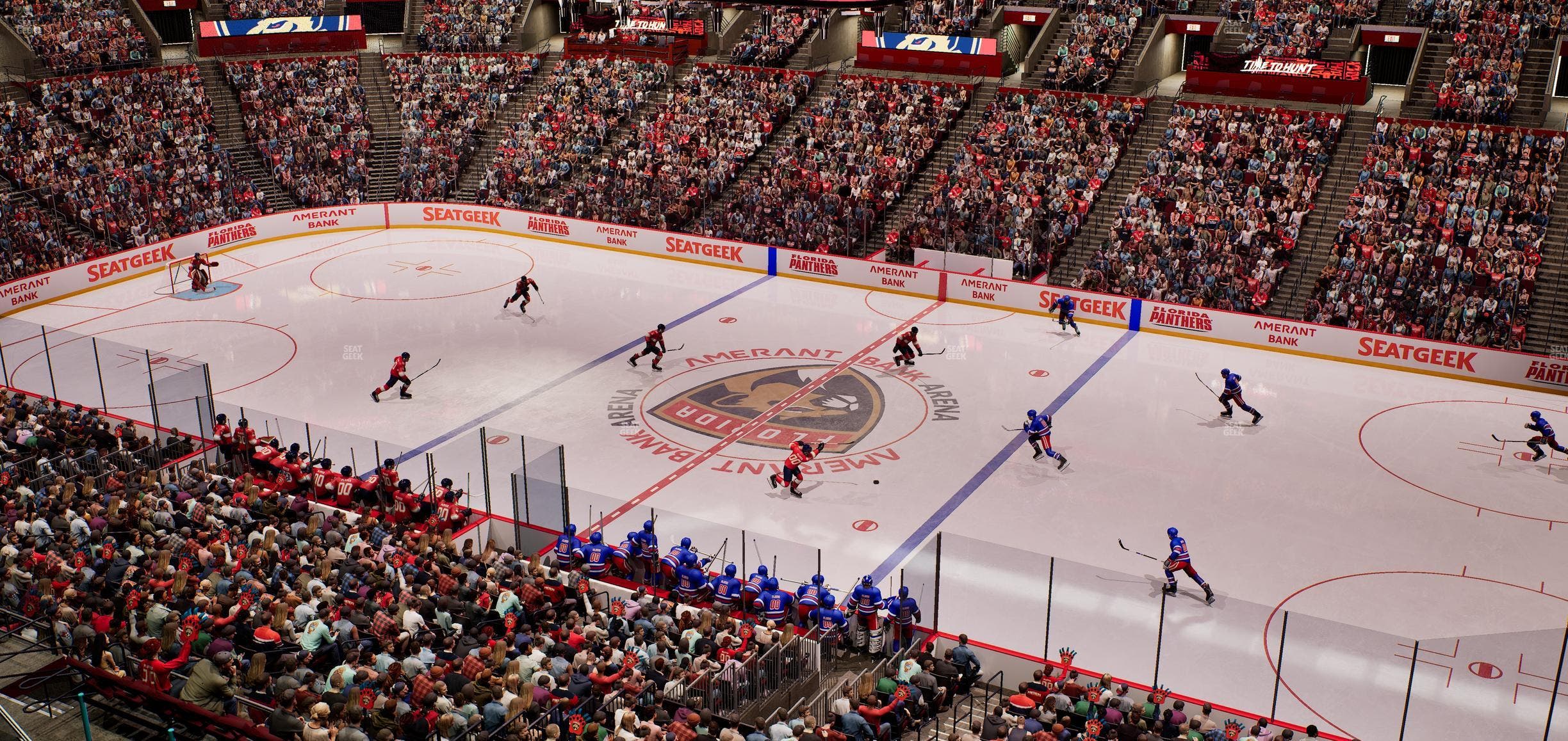 Amerant Bank Arena - Section Club 34 Seat View