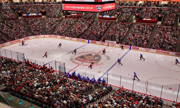 Amerant Bank Arena - Section Club 34 Seat View