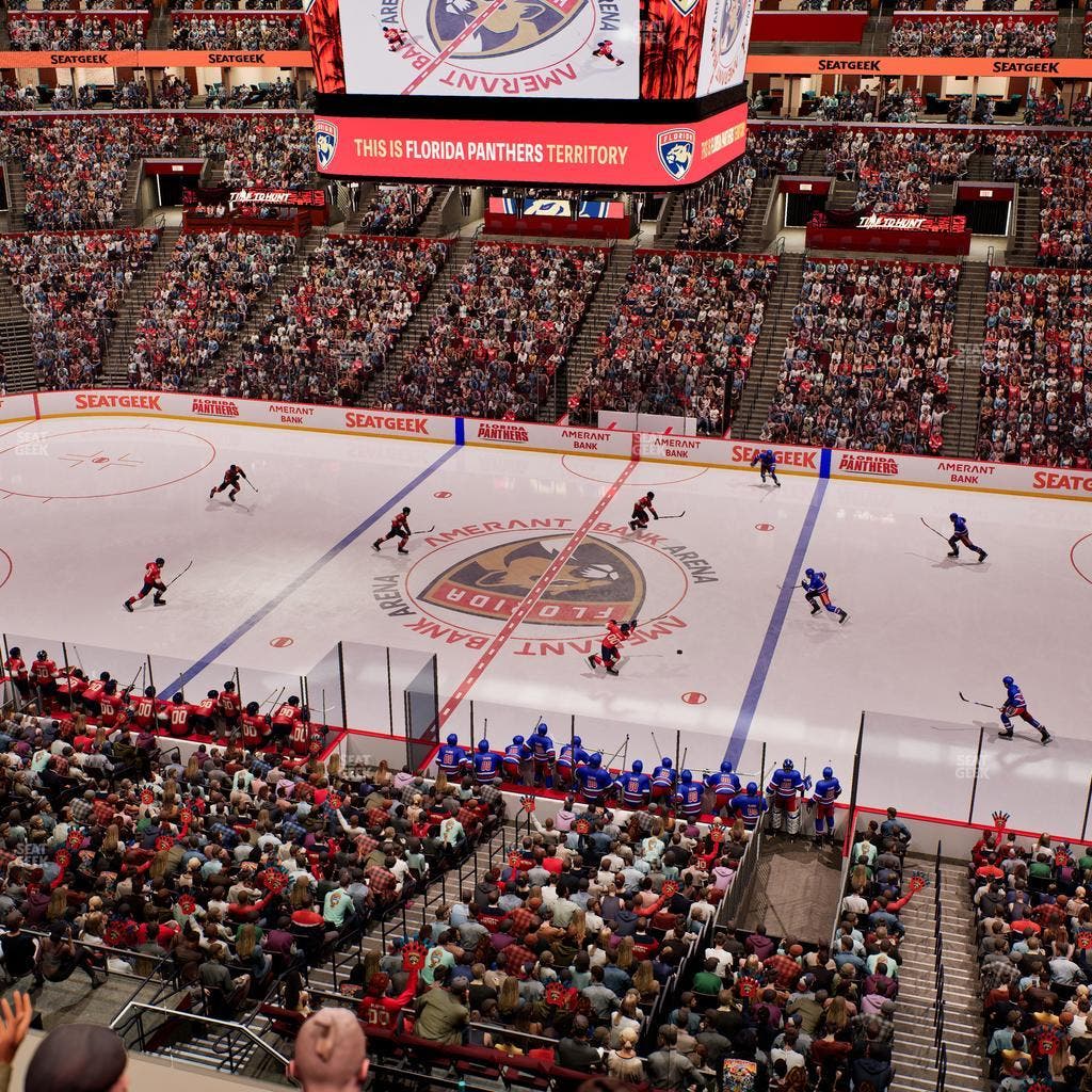 Amerant Bank Arena - Section Club 35 Seat View