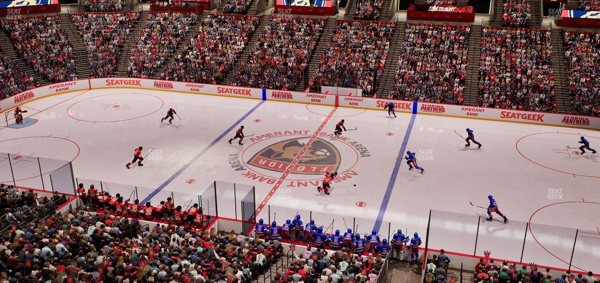 Amerant Bank Arena - Section Club 35 Seat View