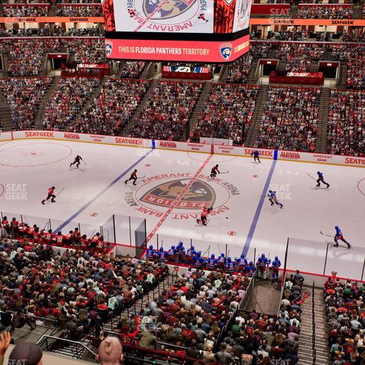 Amerant Bank Arena - Section Club 35 Seat View