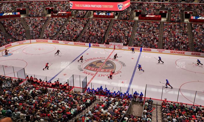 Amerant Bank Arena - Section Club 35 Seat View