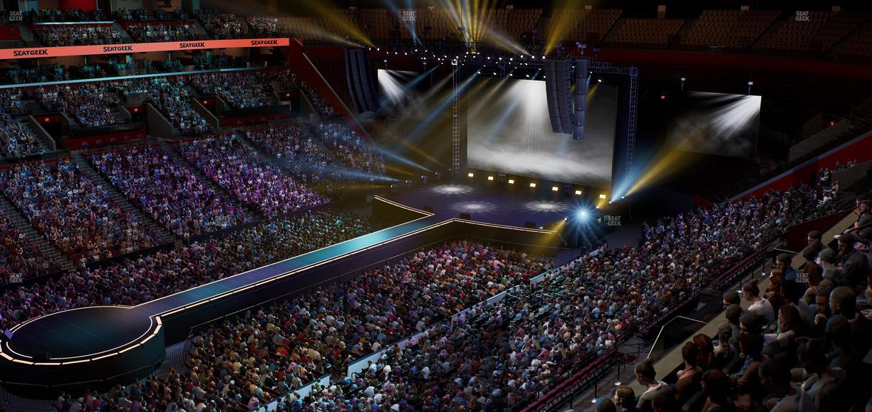 Amerant Bank Arena - Section Club 4 Seat View