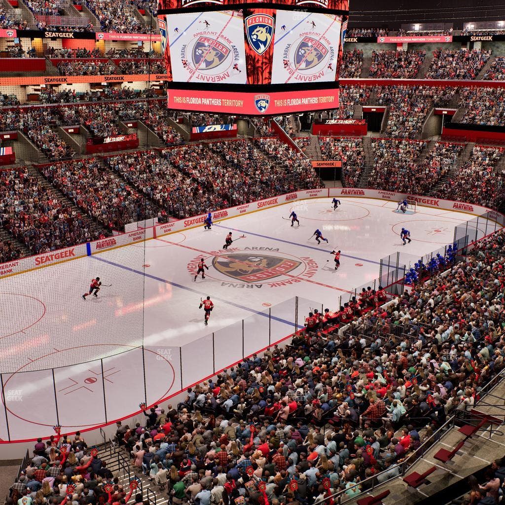 Amerant Bank Arena - Section Club 5 Seat View