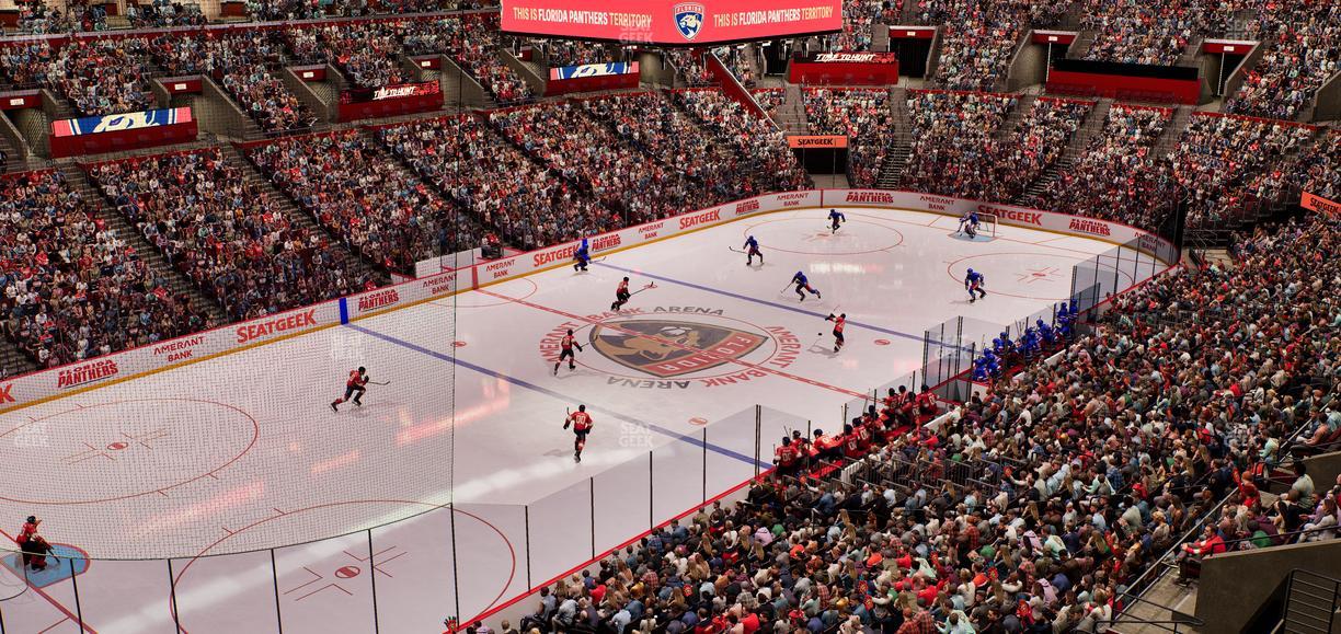 Amerant Bank Arena - Section Club 5 Seat View