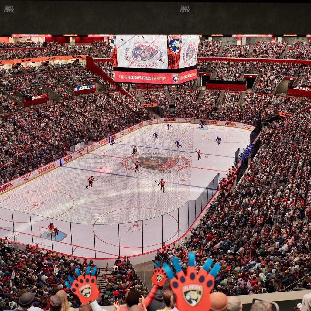 Amerant Bank Arena - Section Club 7 Seat View