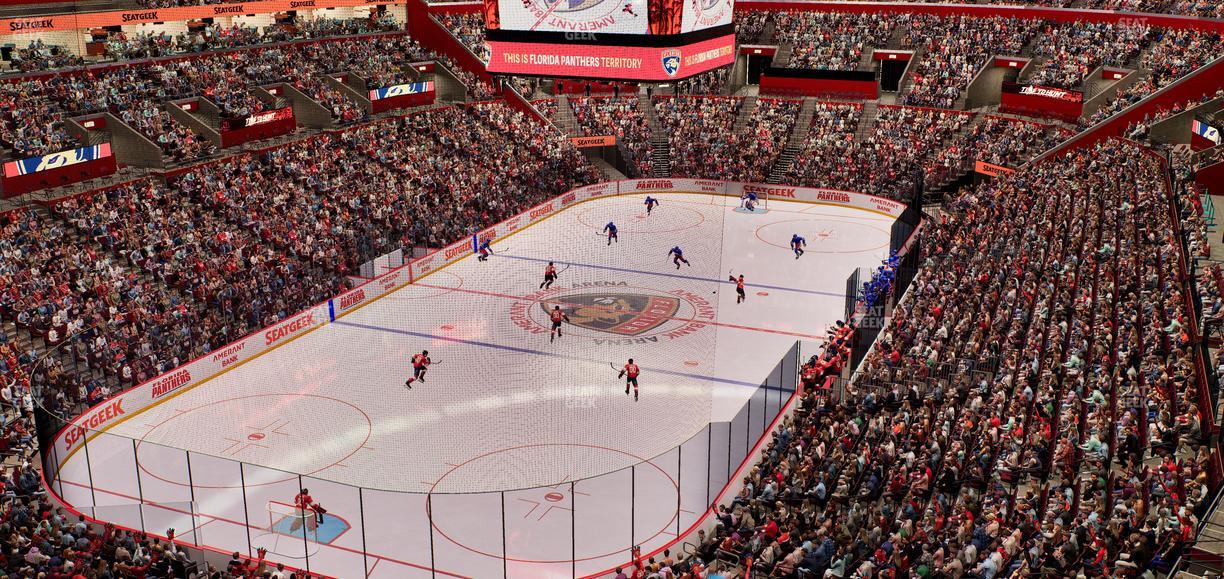 Amerant Bank Arena - Section Club 7 Seat View