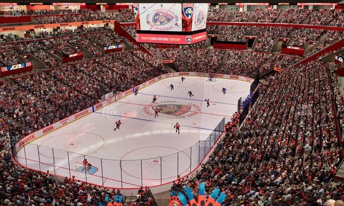 Amerant Bank Arena - Section Club 7 Seat View