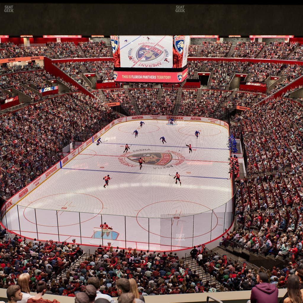 Amerant Bank Arena - Section Club 8 Seat View