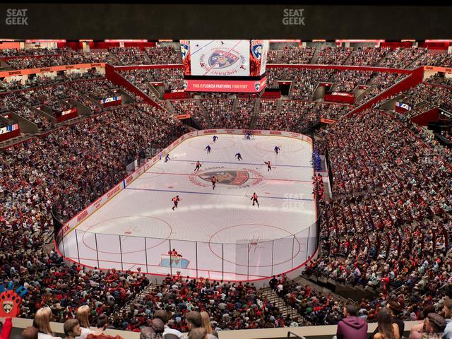 Amerant Bank Arena - Section Club 8 Seat View