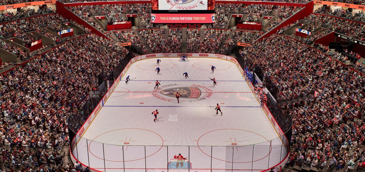 Amerant Bank Arena - Section Club 9 Seat View