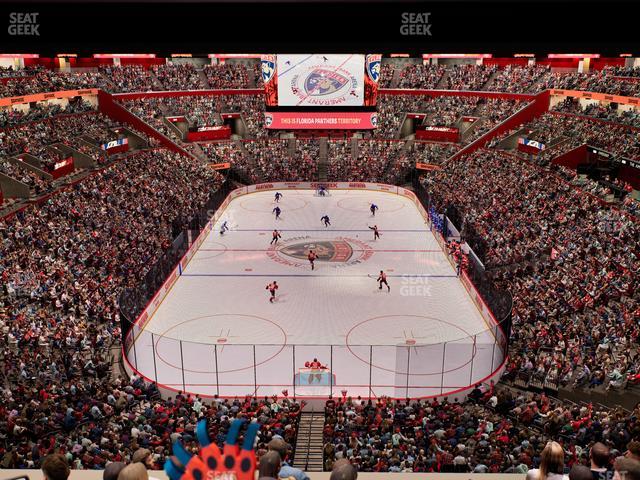 Amerant Bank Arena - Section Club 9 Seat View