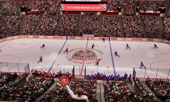 Amerant Bank Arena - Section Club Suite 1 A Seat View