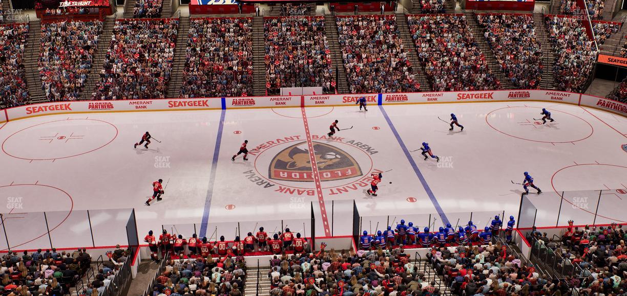 Amerant Bank Arena - Section Club Suite 1 B Seat View