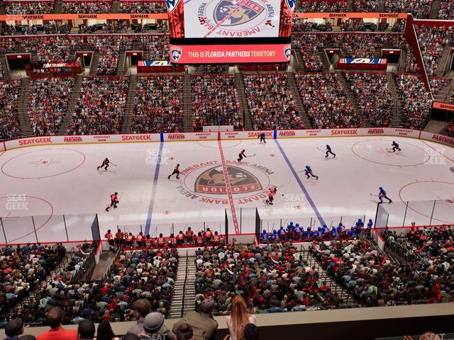 Amerant Bank Arena - Section Club Suite 1 B Seat View